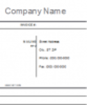 Libreng pag-download ng Libreng Template para sa Blank Invoice DOC, XLS o PPT template na libreng i-edit gamit ang LibreOffice online o OpenOffice Desktop online