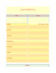 Free download Free Weekly to Do List Template Microsoft Word, Excel or Powerpoint template free to be edited with LibreOffice online or OpenOffice Desktop online