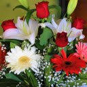 Fresh flower bouquet  screen for extension Chrome web store in OffiDocs Chromium