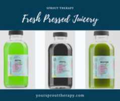 Free download Fresh Pressed Juicery- Sprout Therapy free photo or picture to be edited with GIMP online image editor