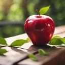 Fresh ripe red apple  screen for extension Chrome web store in OffiDocs Chromium