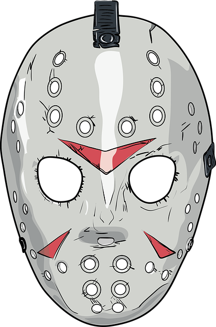 Free download Friday13Th Mask Art -  free illustration to be edited with GIMP free online image editor