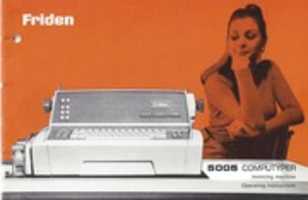 Free download Friden 5005 Computyper Invoicing Machine Operating Manual free photo or picture to be edited with GIMP online image editor