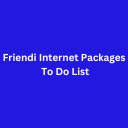 Friendi Internet Packages To Do List  screen for extension Chrome web store in OffiDocs Chromium