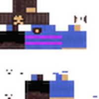 Free picture Frisk skin minecraft to be edited by GIMP online free image editor by OffiDocs