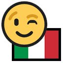 Frà Lunica Tastiera Emoji in italiano (2025)  screen for extension Chrome web store in OffiDocs Chromium