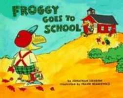 Free download Froggy goes to school free photo or picture to be edited with GIMP online image editor