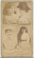 Free download From the Actors and Actresses series (N45, Type 4) for Virginia Brights Cigarettes free photo or picture to be edited with GIMP online image editor