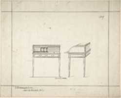 Free download Front and Side Views of Writing Desk free photo or picture to be edited with GIMP online image editor