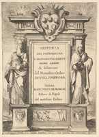 Free download Frontispiece, from Frontispiece and four scenes for a life of Saint Jean Gualbert (Frontispice et quatre vignettes pour une vie de Saint Jean Gualbert) free photo or picture to be edited with GIMP online image editor