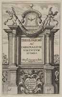 Free download Frontispiece to The Theological and Cardinal Virtues free photo or picture to be edited with GIMP online image editor