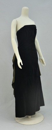 Free download Front Shot Of Laura Ashley 1990`s Black Velvet Evening Gown ` Laura` free photo or picture to be edited with GIMP online image editor