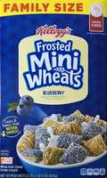 Free download Frosted Mini-Wheats Blueberry Cereal free photo or picture to be edited with GIMP online image editor