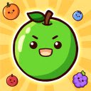 Fruit Merge  screen for extension Chrome web store in OffiDocs Chromium