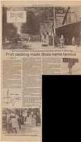 Free download Fruit packing made Block name famous (San Jose News, November 5, 1976) free photo or picture to be edited with GIMP online image editor