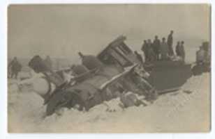 Free download Fuller F8352 steam locomotive derailed by snow drift free photo or picture to be edited with GIMP online image editor