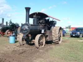 Free download Fuller F8354 Reeves 20hp double simple steam traction engine free photo or picture to be edited with GIMP online image editor