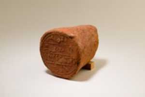 Free download Funerary Cone of the Overseer of Scribes Ineni free photo or picture to be edited with GIMP online image editor