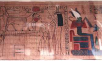 Free download Funerary Papyrus (Amduat) Belonging to the Singer Tiye free photo or picture to be edited with GIMP online image editor