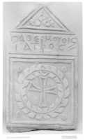 دانلود رایگان Funerary Stele with Cross Medallion عکس یا عکس رایگان برای ویرایش با ویرایشگر تصویر آنلاین GIMP