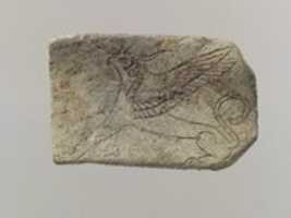 Free download Furniture plaque: incised griffin free photo or picture to be edited with GIMP online image editor