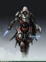 Free download Futuristic Assasin Creed Concept Art free photo or picture to be edited with GIMP online image editor