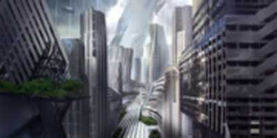 Free download Futuristic City Architecture - Concept Art free photo or picture to be edited with GIMP online image editor
