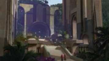 Free download Futuristic Garden Sanctuary - Concept Art free photo or picture to be edited with GIMP online image editor