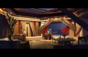 Free download Futuristic Interior - Concept Art free photo or picture to be edited with GIMP online image editor