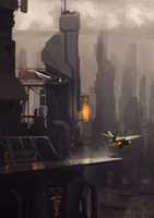 Free download Futuristic Launchpad - Concept Art free photo or picture to be edited with GIMP online image editor