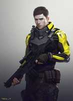 Free download Futuristic Young Soldier - Concept Art free photo or picture to be edited with GIMP online image editor