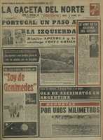 Free download GACETA DEL NORTE, 1 Octubre 1974 free photo or picture to be edited with GIMP online image editor