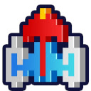 Galaxian Arcade Game  screen for extension Chrome web store in OffiDocs Chromium