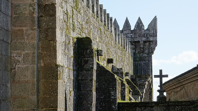 Scarica gratuitamente l'immagine gratuita delle mura della Galizia, della Spagna, del Medioevo, da modificare con l'editor di immagini online gratuito GIMP