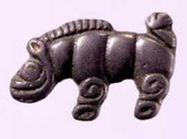 Free download Garment Plaque in the Shape of a Wild Boar free photo or picture to be edited with GIMP online image editor