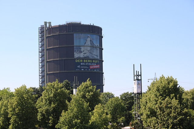 Gratis download gasometer oberhausen gratis foto om te bewerken met GIMP gratis online afbeeldingseditor