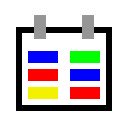 GcalColor  screen for extension Chrome web store in OffiDocs Chromium