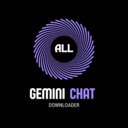 Gemini All Chat Downloader  screen for extension Chrome web store in OffiDocs Chromium