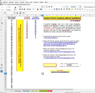 無料ダウンロードGeneratoredi numeriランダムDOC、XLS、またはPPTテンプレートは、LibreOfficeオンラインまたはOpenOfficeデスクトップオンラインで無料で編集できます