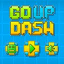 Geometry Go Up Dash Game  screen for extension Chrome web store in OffiDocs Chromium