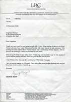 Free download George Bizos Letter 1 Copy free photo or picture to be edited with GIMP online image editor