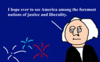 Free download George Washingtons Quote About America free photo or picture to be edited with GIMP online image editor