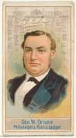 Free download George W. Childs, Philadelphia Public Ledger, from the American Editors series (N1) for Allen & Ginter Cigarettes Brands free photo or picture to be edited with GIMP online image editor