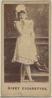 Free download Georgie Black, from the Actors and Actresses series (N45, Type 7) for Dixie Cigarettes free photo or picture to be edited with GIMP online image editor
