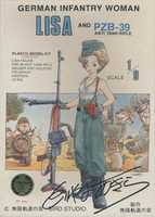 Free download GERMAN INFANTRY WOMAN LISA AND PZB 39 ANTI TANK RIFLE SCALE 1 9 free photo or picture to be edited with GIMP online image editor