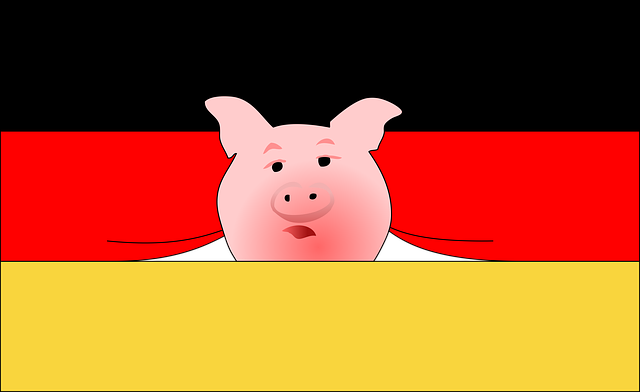 Téléchargement gratuit du cochon du drapeau de l'Allemagne - illustration gratuite à éditer avec l'éditeur d'images en ligne gratuit GIMP