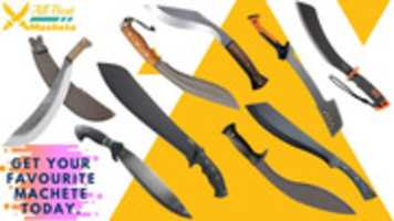 Free download Get Your Favourite Machete Today..v 4 free photo or picture to be edited with GIMP online image editor