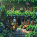 Ghibli Coffee Shop Live Wallpaper  screen for extension Chrome web store in OffiDocs Chromium