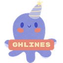 GH Lines  screen for extension Chrome web store in OffiDocs Chromium