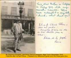 Free download Giacomo DAngelis , Last Picture 1919 free photo or picture to be edited with GIMP online image editor